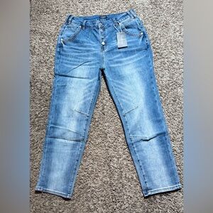 High Rise Light Blue Women's Jeans